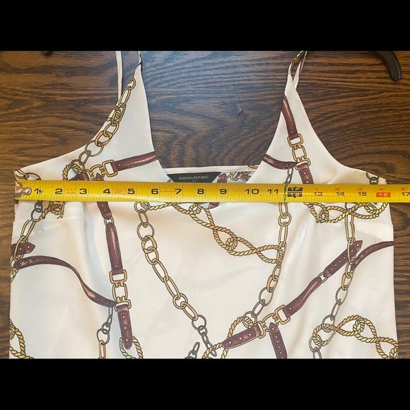 EUC Banana Republic chain link camisole tank xs - Picture 5 of 9